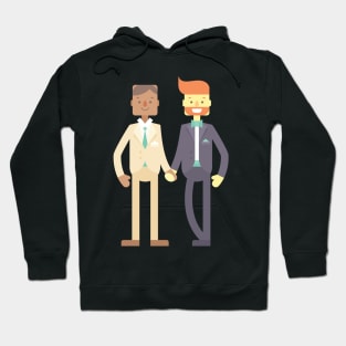 LGBT Couples Design - LGBT Men Couple Hoodie